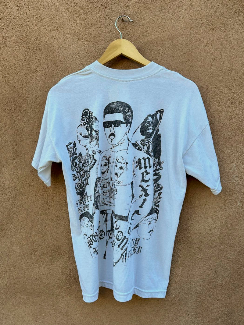 Authentic La Raza - Cholo 1980's T-shirt - as is