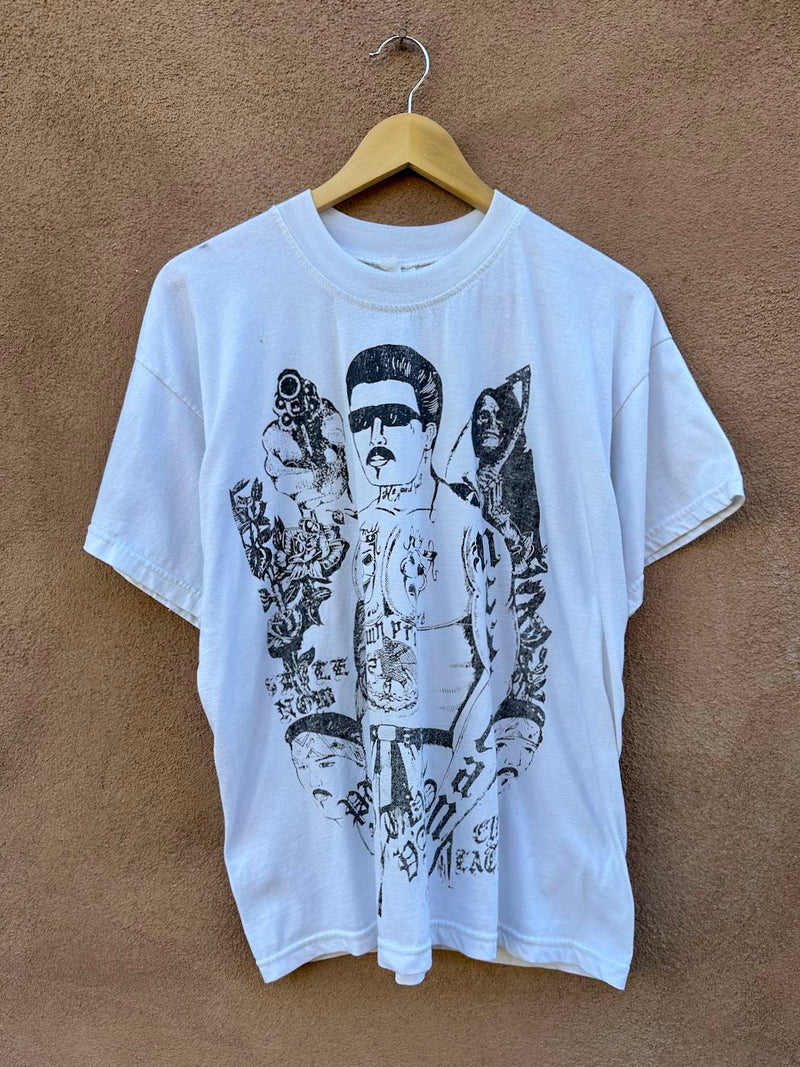 Authentic La Raza - Cholo 1980's T-shirt - as is