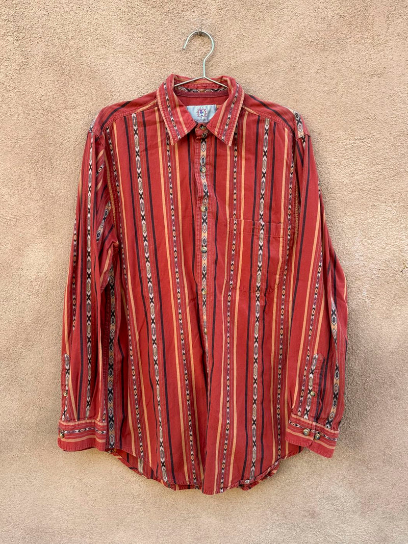 Orange Boho The Territory Ahead Shirt