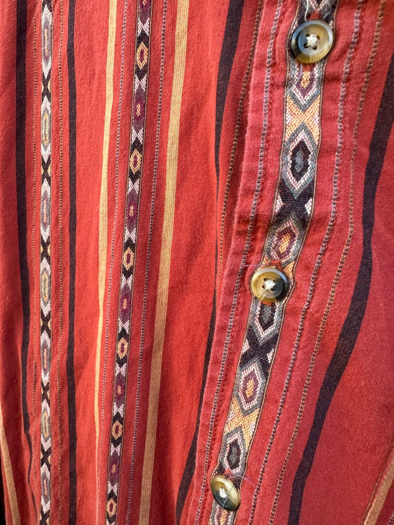 Orange Boho The Territory Ahead Shirt