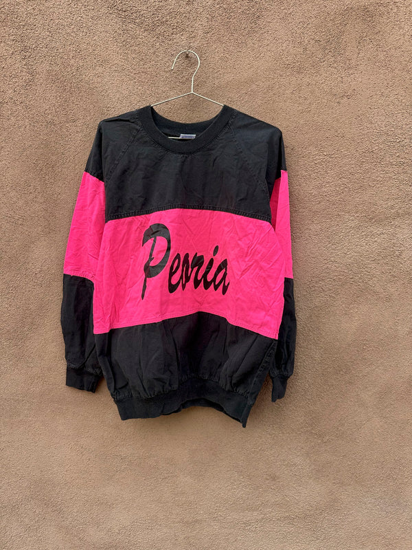 80's Peoria Neon Pink Sweatshirt/T-shirt
