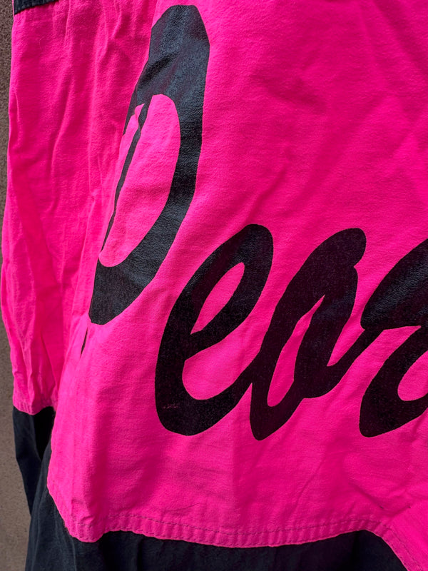 80's Peoria Neon Pink Sweatshirt/T-shirt