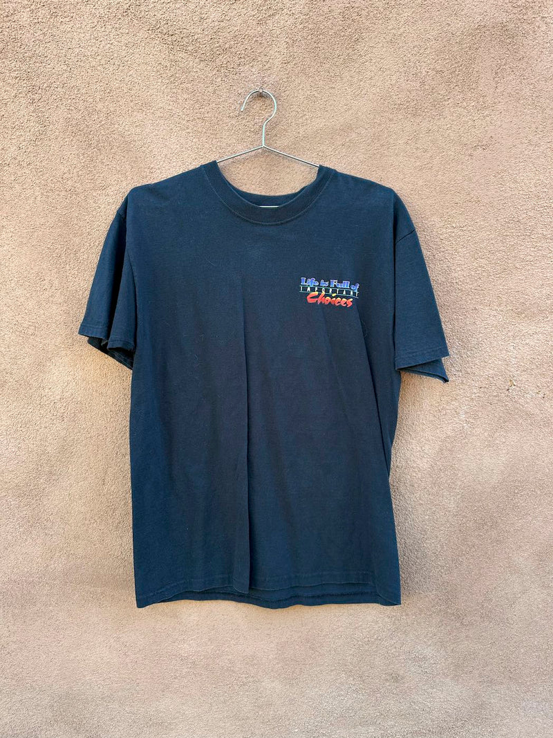 Life is Full of Important Choices Guitar T-shirt