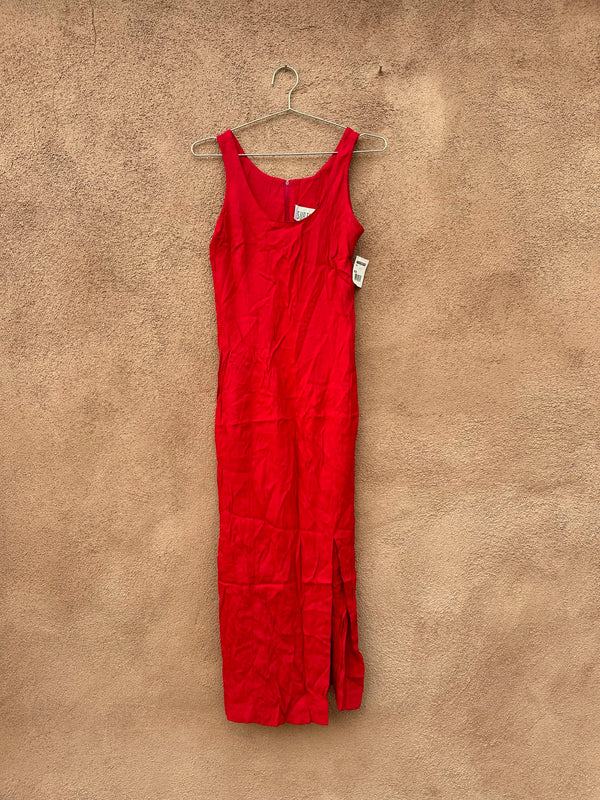 Red Dress by Subtle, sz 6, Deadstock Mervyns