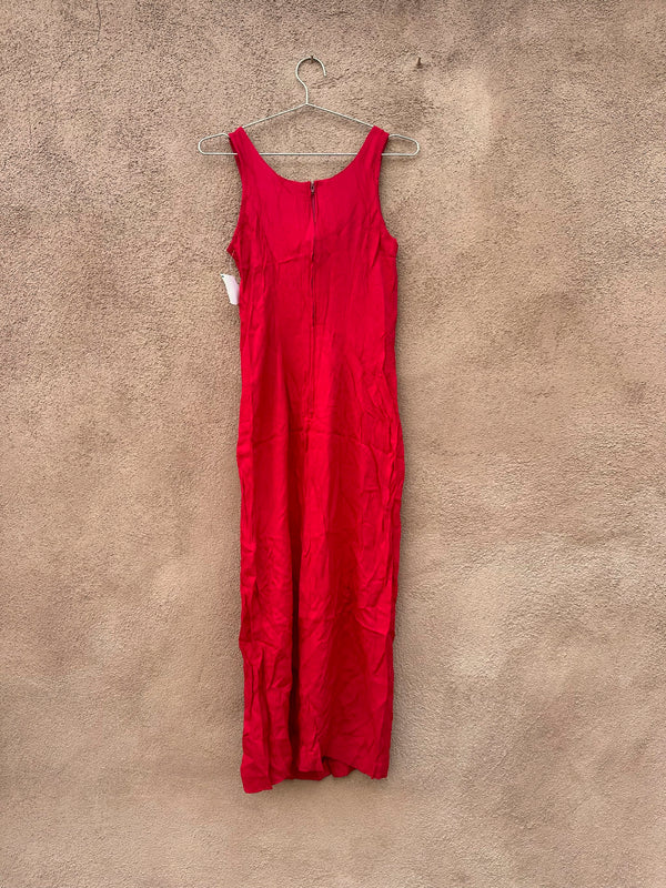 Red Dress by Subtle, sz 6, Deadstock Mervyns