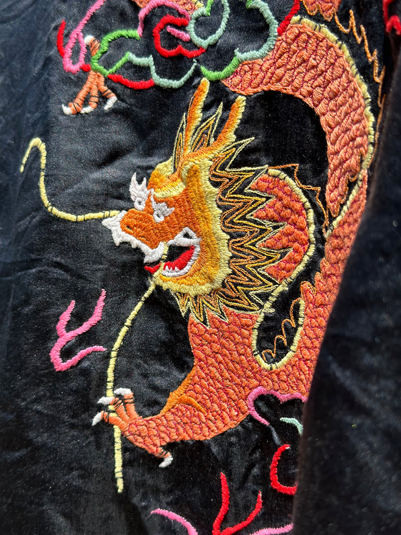 80's Silk Sukajan Dragon "California" Jacket