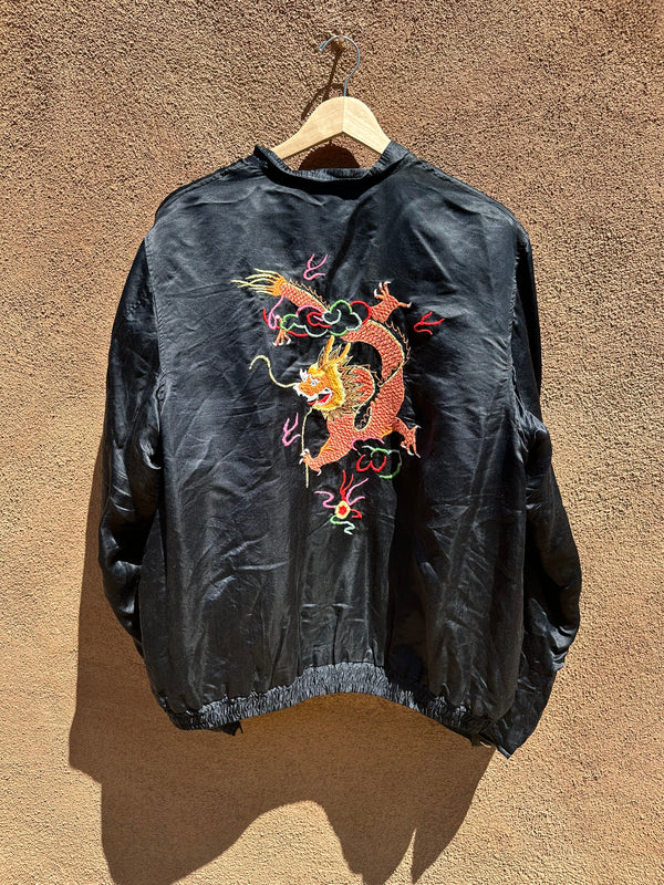 80's Silk Sukajan Dragon "California" Jacket