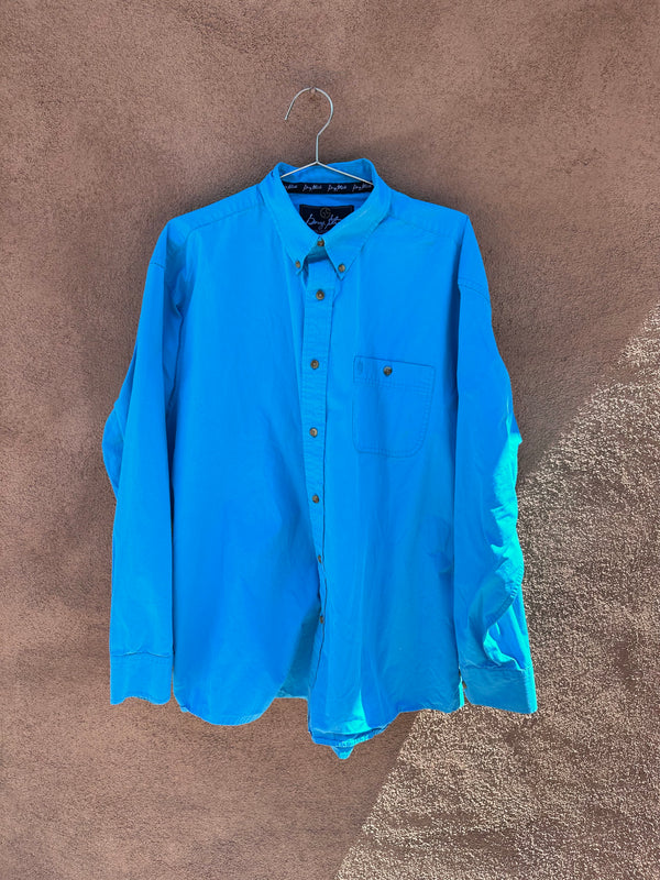 Blue George Straight Long Sleeve Shirt