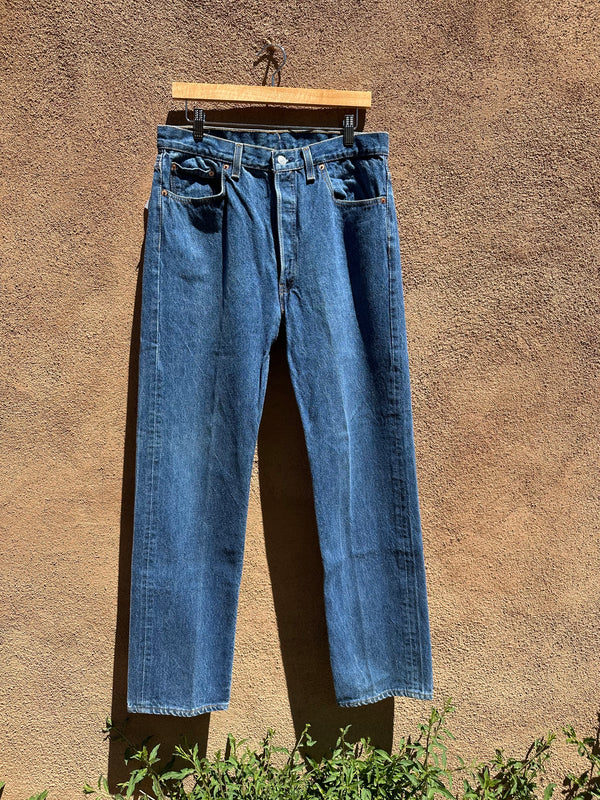 90's 501XX Levi's Jeans, Made in the USA, 38 x 36