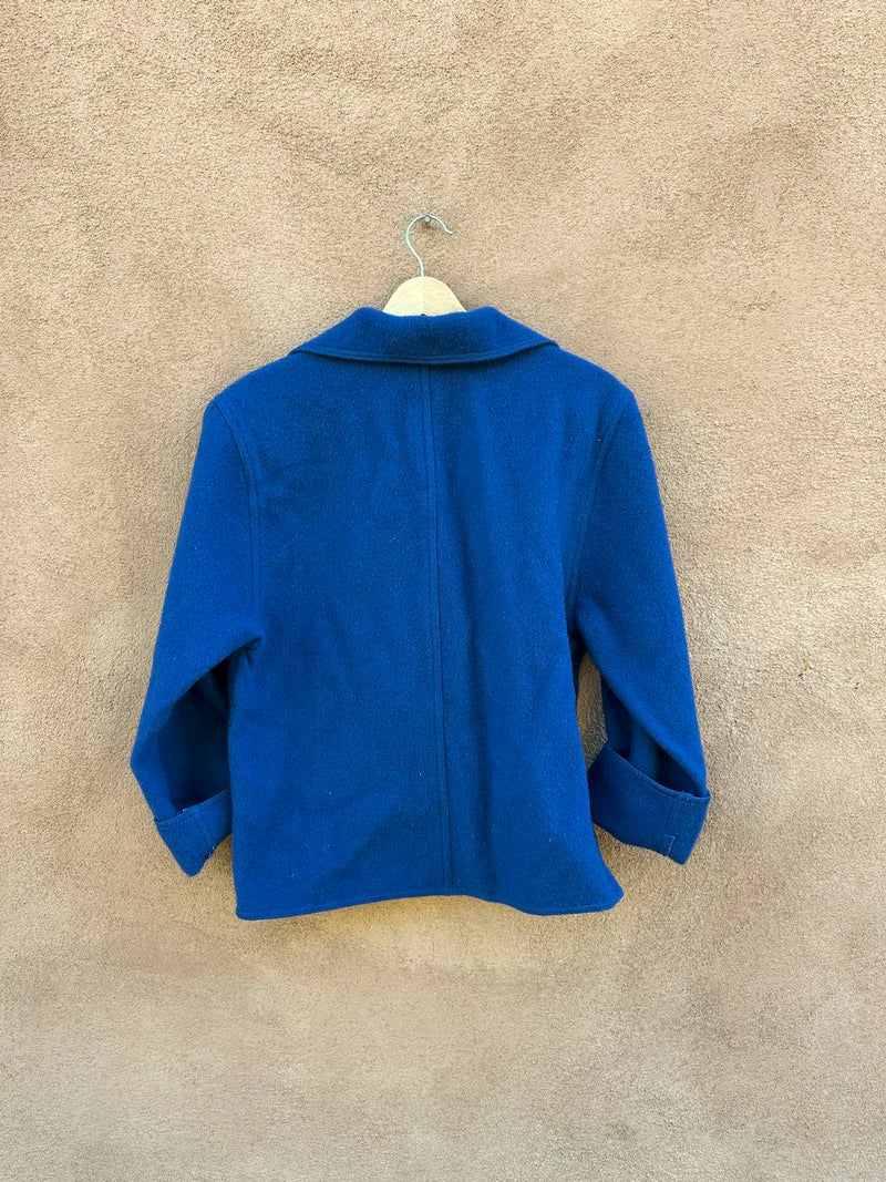 Blue Mondi Wool Cardigan - West Germany