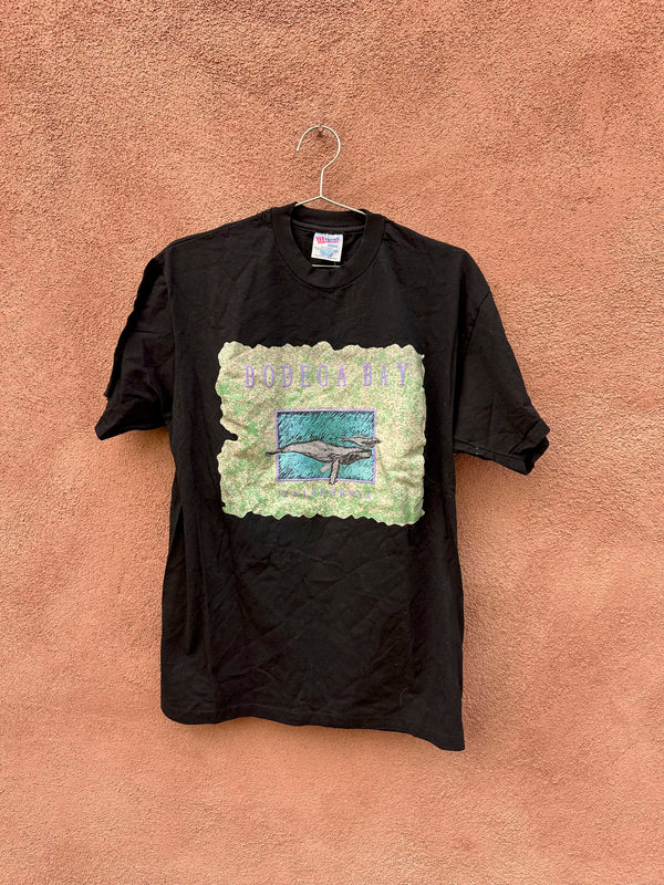 Bodega Bay California Whale T-shirt