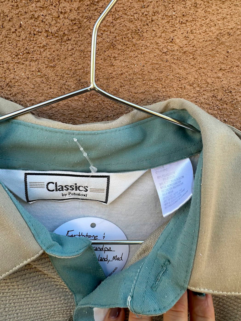 Earthtone & Sage Grandpa Shirt, Palmland