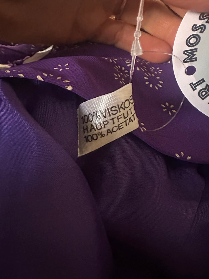 Purple Prairie Style Tie Dress
