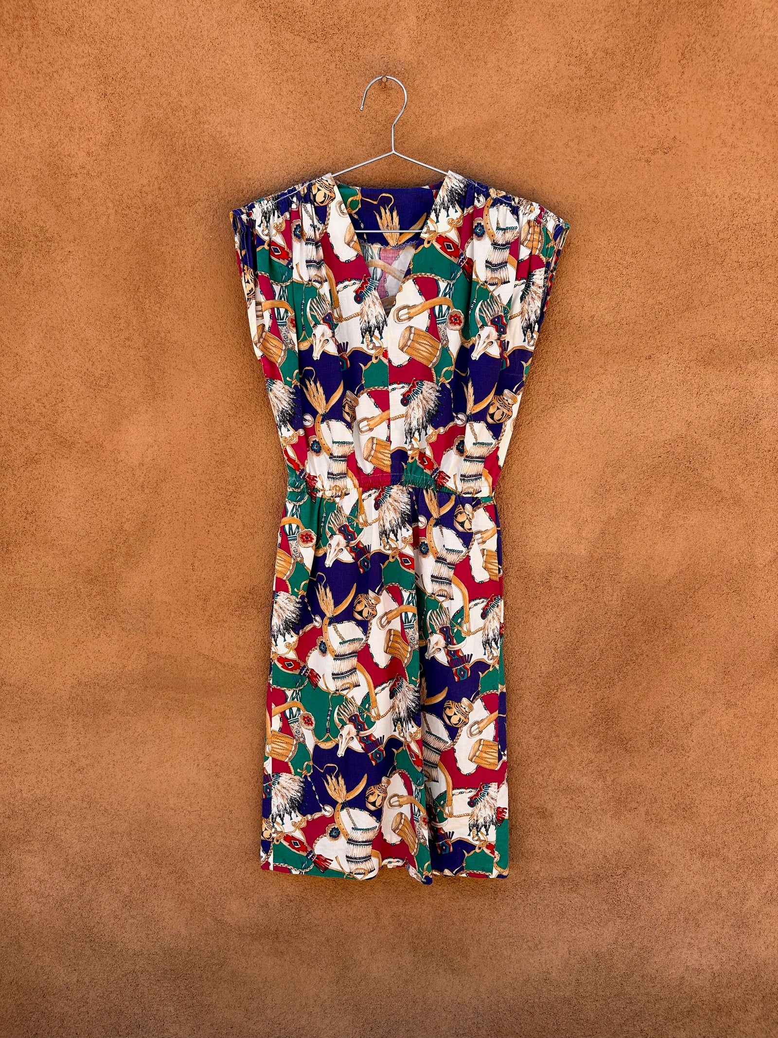 Vintage Handmade Santa Fe Style Dress