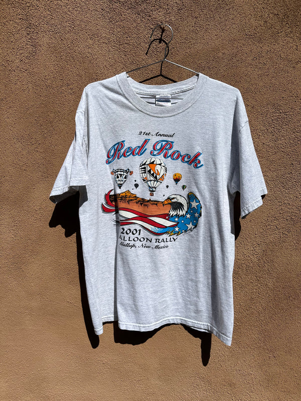 Red Rock 2001 Balloon Rally Gallup, NM Tee
