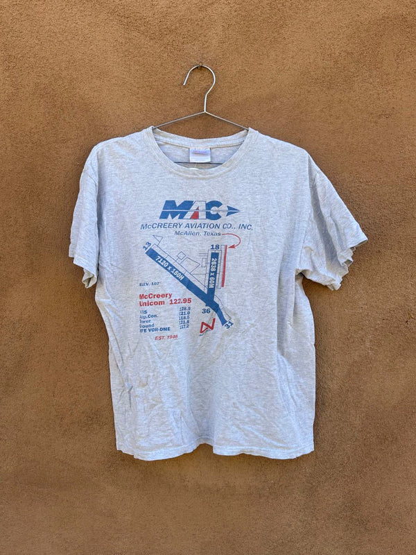McCreery Aviation Co. Inc - McAllen, Texas T-shirt
