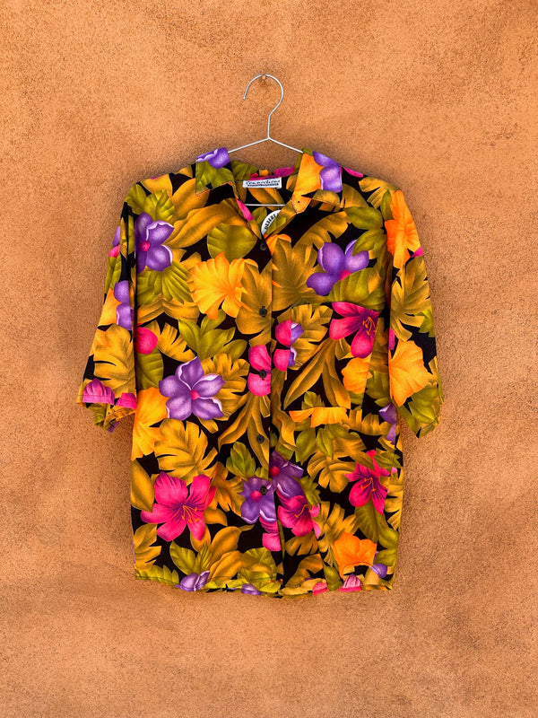 Connections Colorful Island Blouse