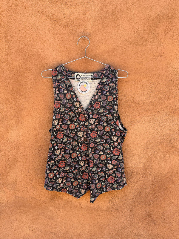 O Wear Floral Vest - Organic Cotton