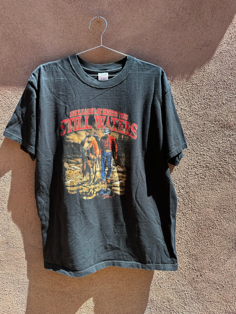 Still Waters Cowboy Tee