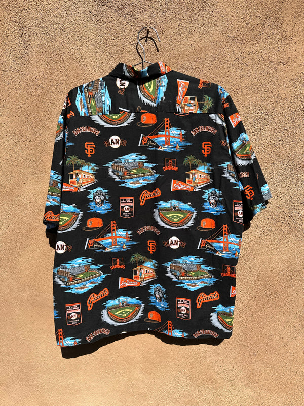 Reyn Spooner S.F. Giants All Over Print Shirt