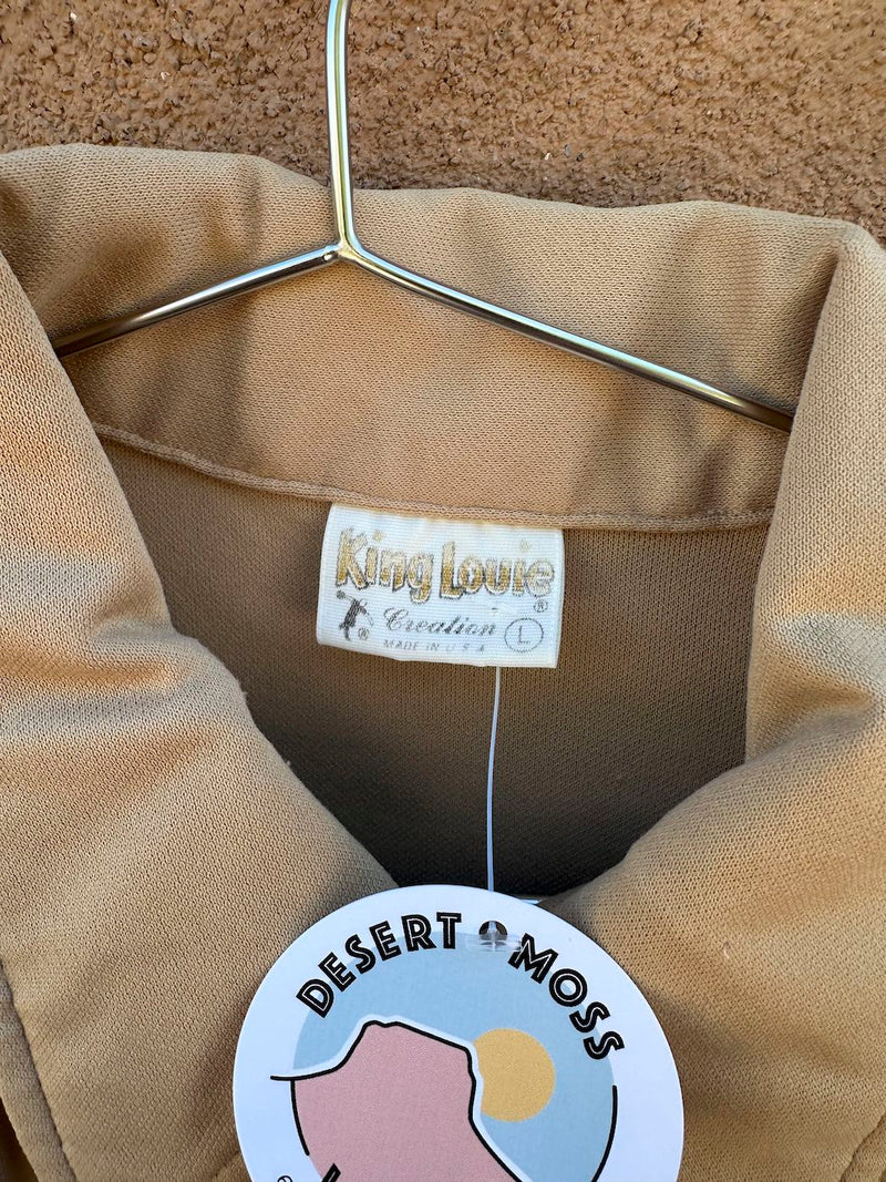 1980's Coreco Inc. King Louie Bowling Shirt, Midland, Texas