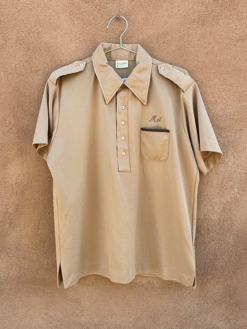 1980's Coreco Inc. King Louie Bowling Shirt, Midland, Texas