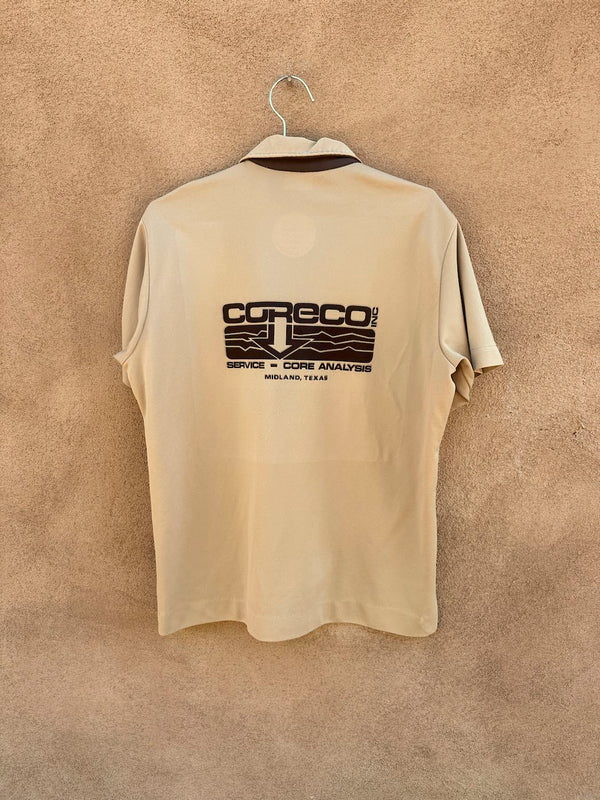 1980's Coreco Inc. King Louie Bowling Shirt, Midland, Texas