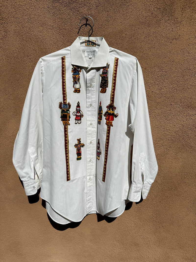 Southwestern Kachina Tux Shirt