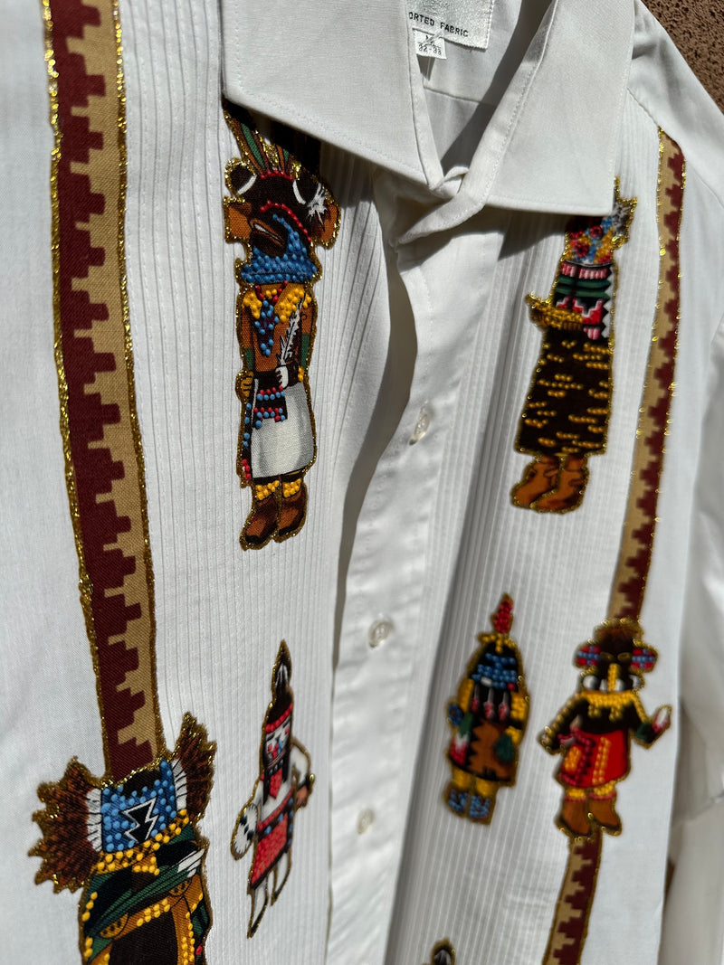 Southwestern Kachina Tux Shirt