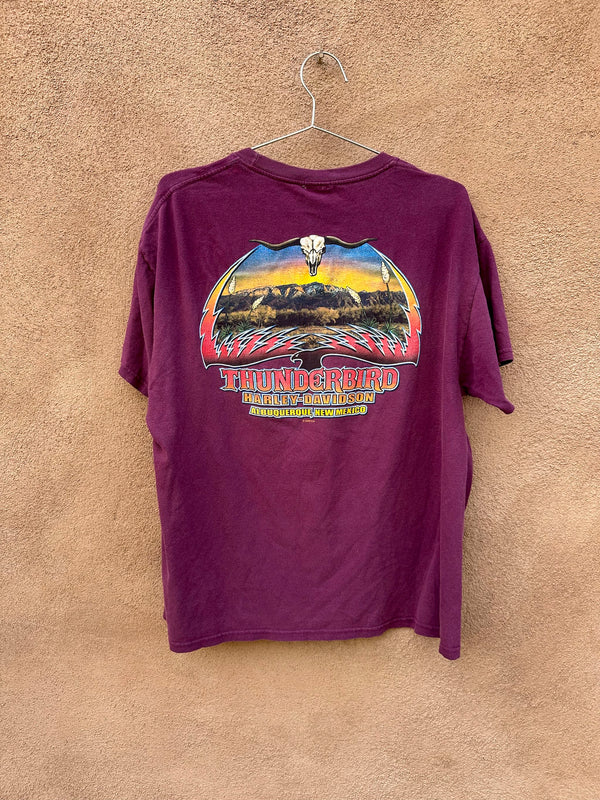 Maroon Thunderbird Harley Davidson 2006 T-shirt