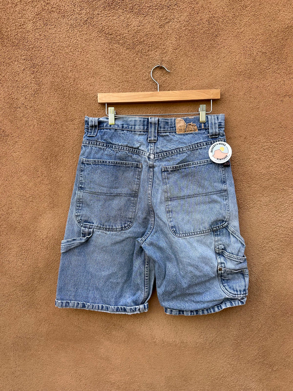 Jeans West 90's Baggy Fit Jorts, w: 33 - as is