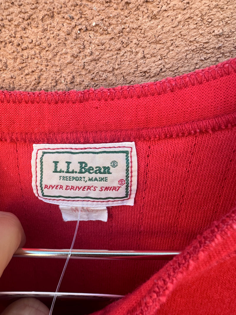 L.L. Bean River Driver's Shirt