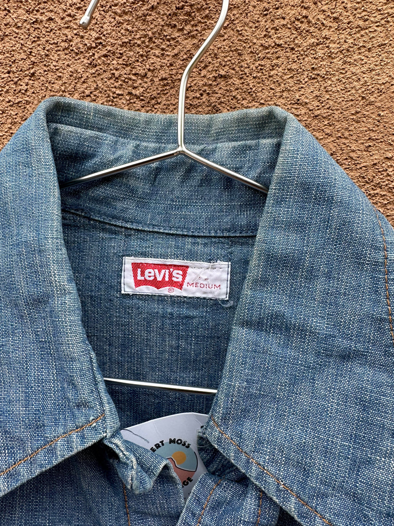 70's Levi's Big E Denim Shirt