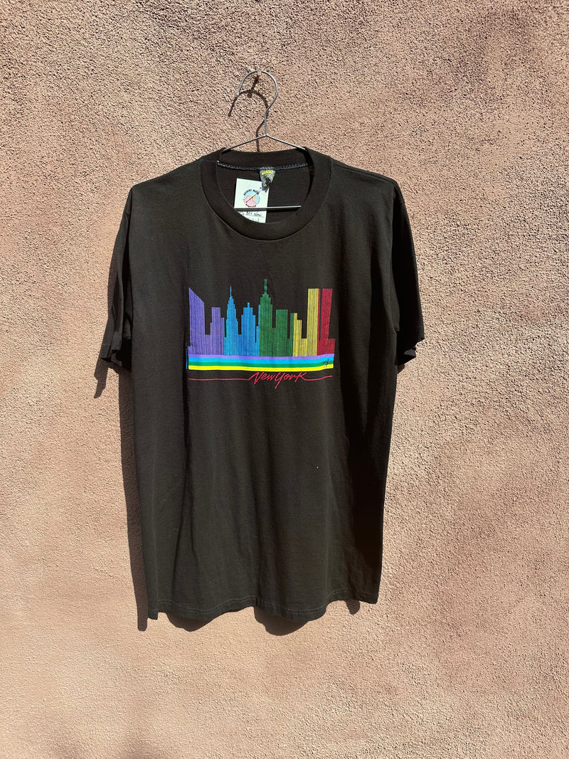 Early 80's New York Tee, Jerzees by Russell