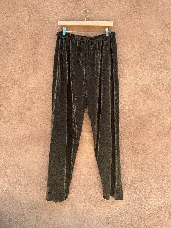 Shimmery Gold Transparent Slacks