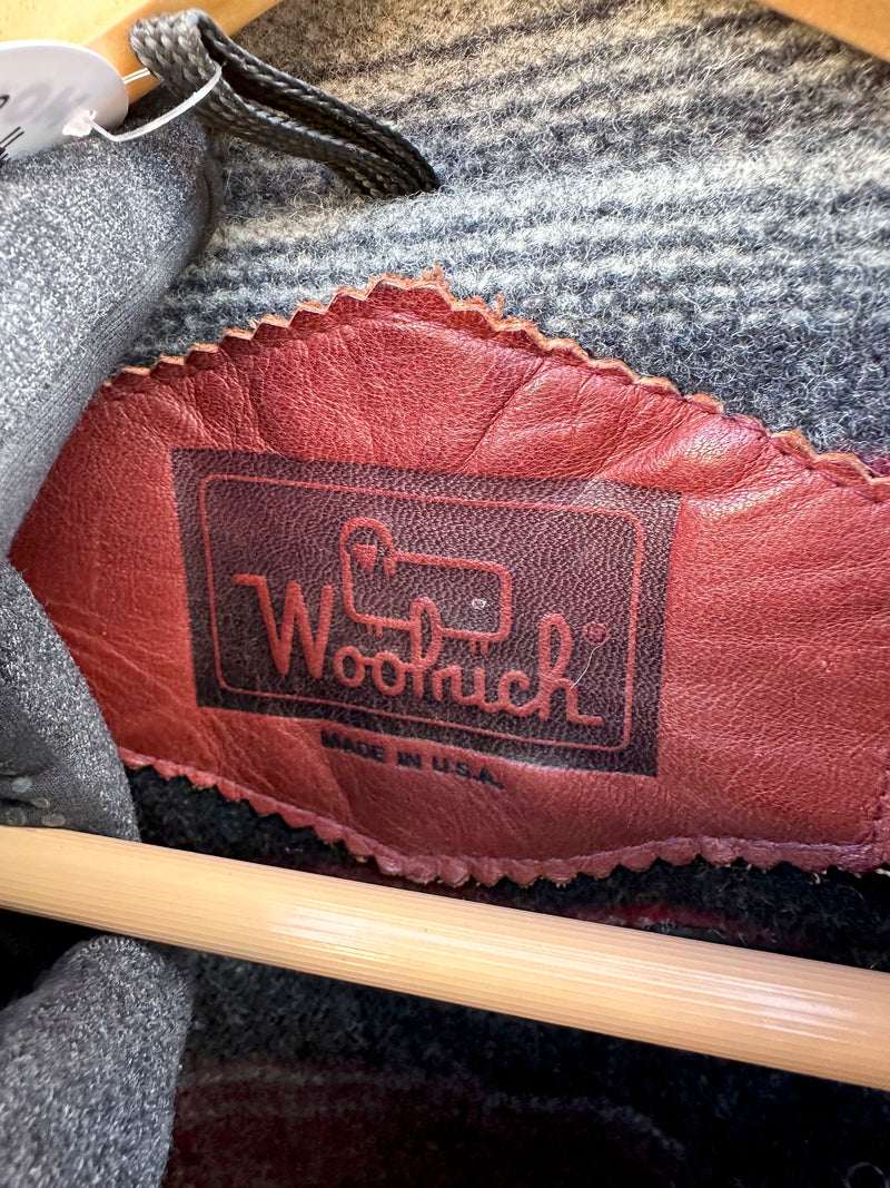 Southwestern Stripe Men's Woolrich Jacket - Large - Made in USA