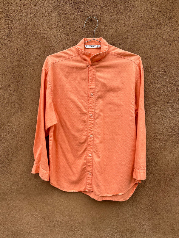 Peach Esprit Long Sleeve Shirt - Medium