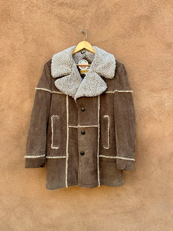 1960's Split Cowhide Rancher Jacket by Grais