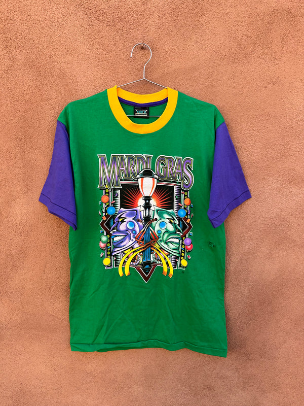 Mardi Gras 80's T-shirt - as is