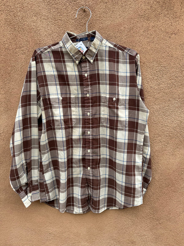 Sandherst Plaid Flannel Shirt