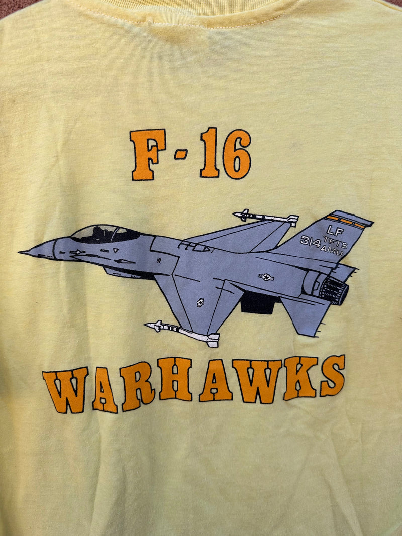 Yellow F-16 Warhawks T-shirt