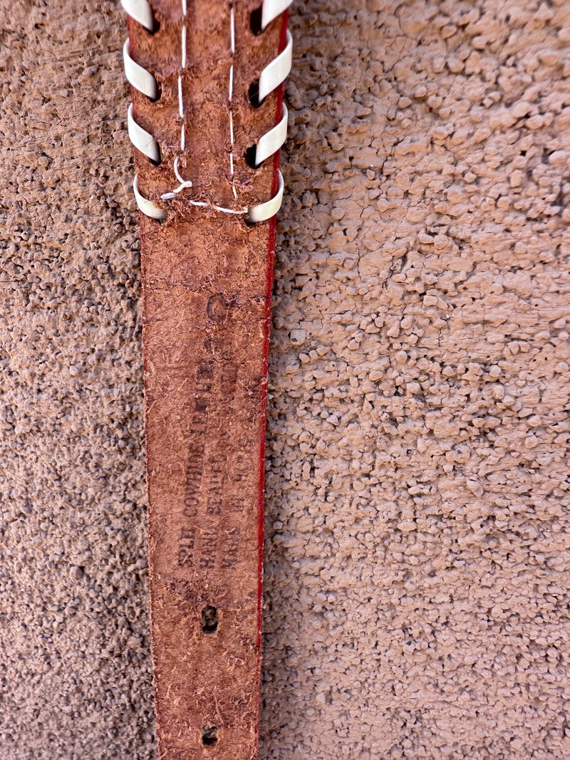 Red Beaded Thunderbird Hat Band