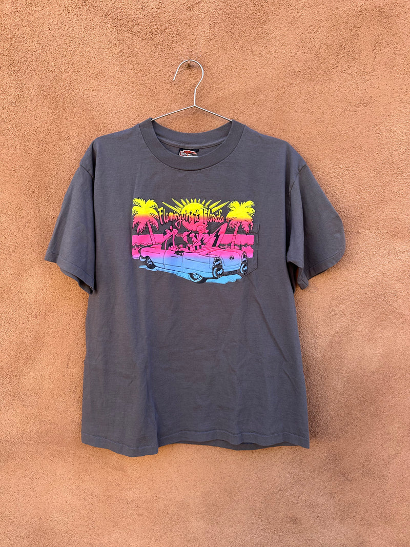 Flamingo to Florida Harley T-shirt