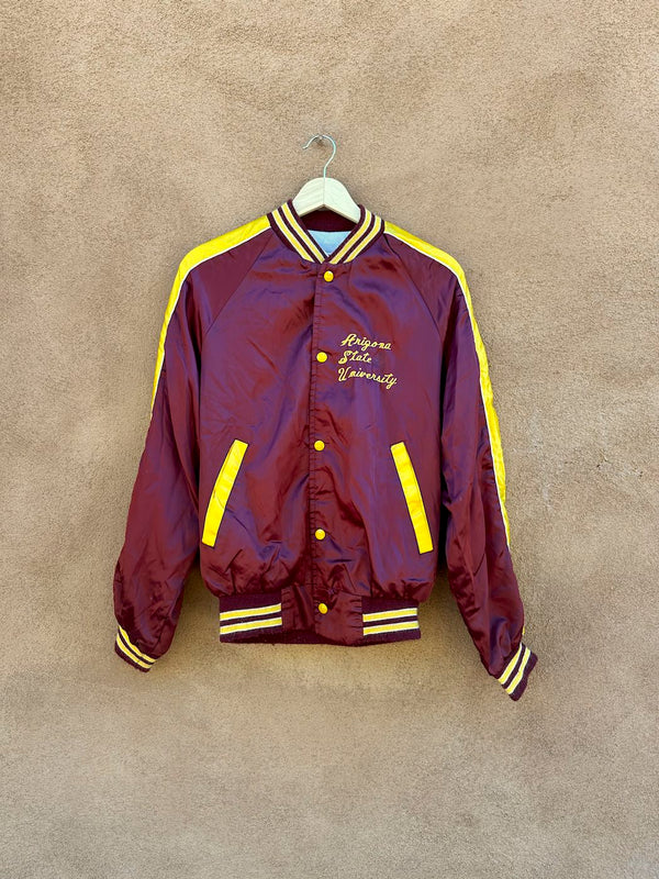 1960's Fort Dodge Arizona State University Satin Jacket s/m - as is