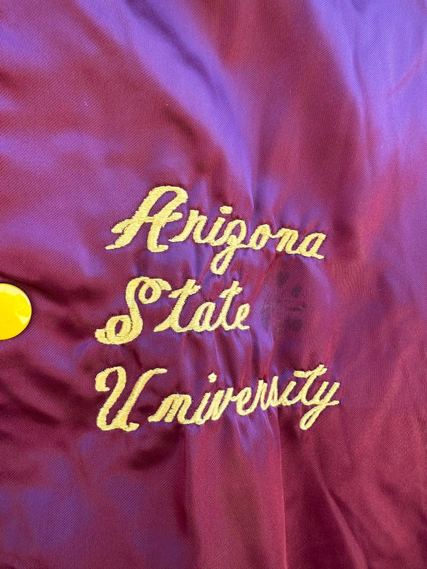 1960's Fort Dodge Arizona State University Satin Jacket s/m - as is
