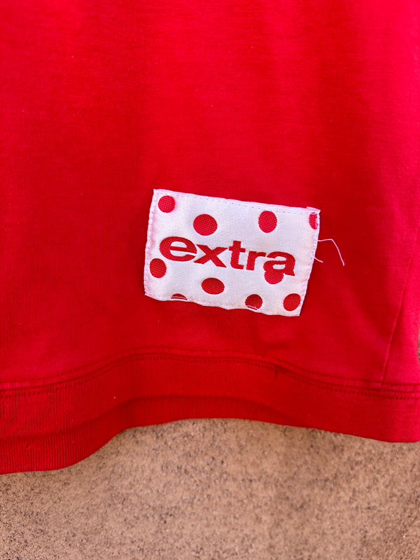 Cropped Red T-shirt by Extra