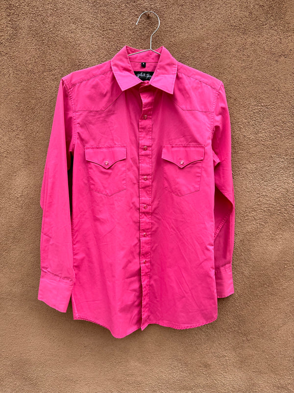 Bubble Gum Pink Western Shirt by White Horse