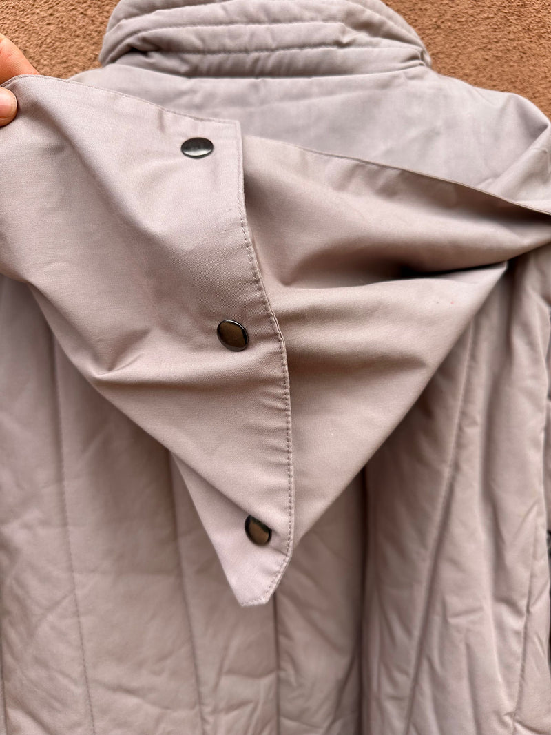 Deadstock Mulberry Street "Snap Up Hood" Quilted Puffer Jacket