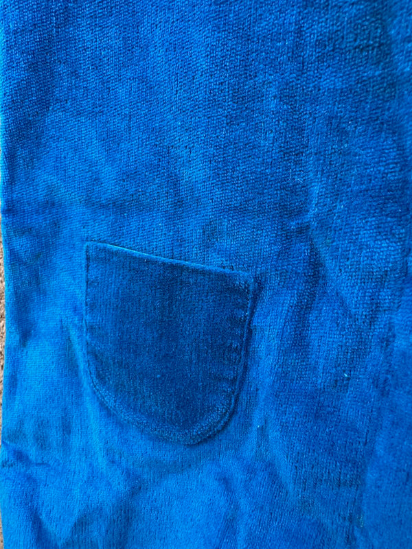 1960's Blue Overall Onesie