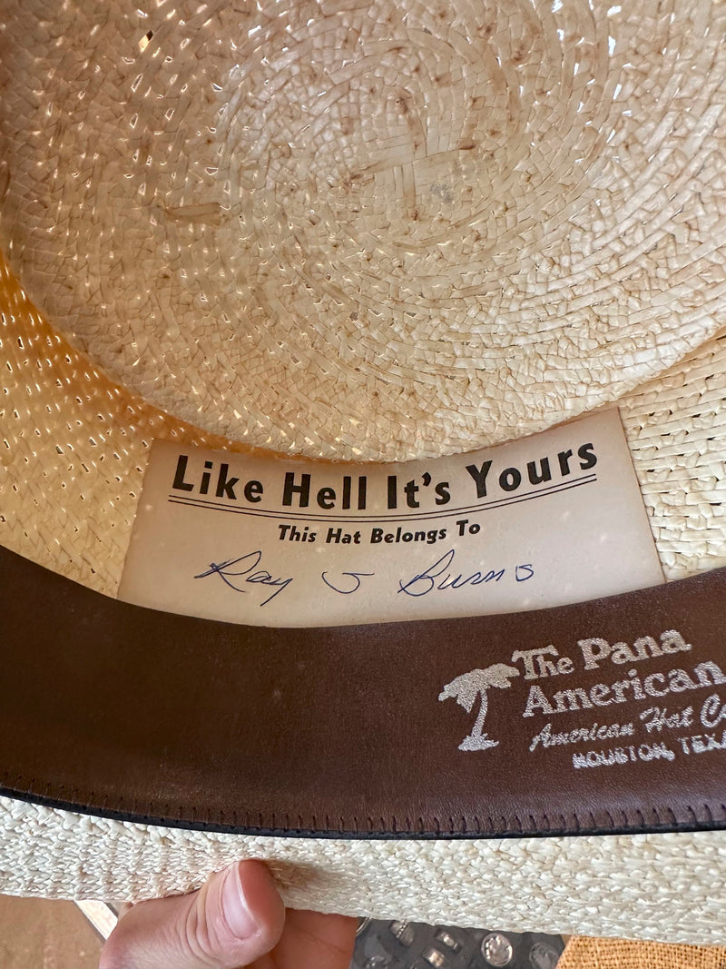 Pana American Palm Hat 7 1/8